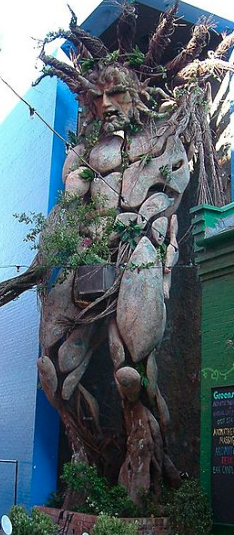 Green Man by Toin Adams in Birmingham, Eng